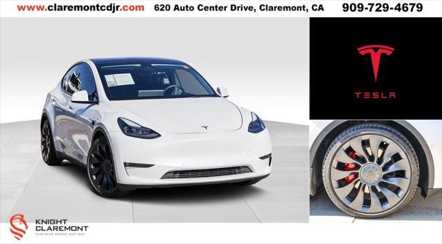 used 2021 Tesla Model Y car, priced at $27,195