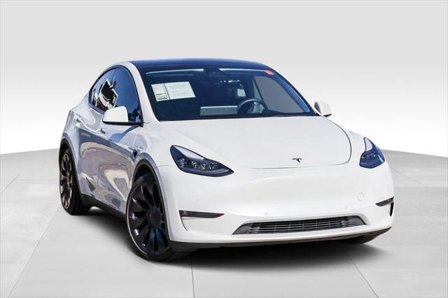 used 2021 Tesla Model Y car, priced at $27,195