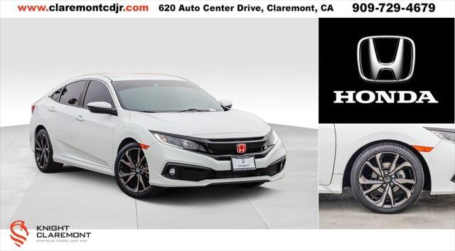 used 2020 Honda Civic car, priced at $18,495