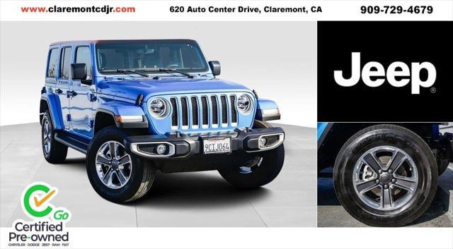 used 2022 Jeep Wrangler Unlimited car, priced at $33,995