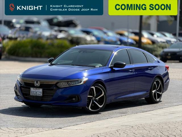 used 2021 Honda Accord car, priced at $26,595