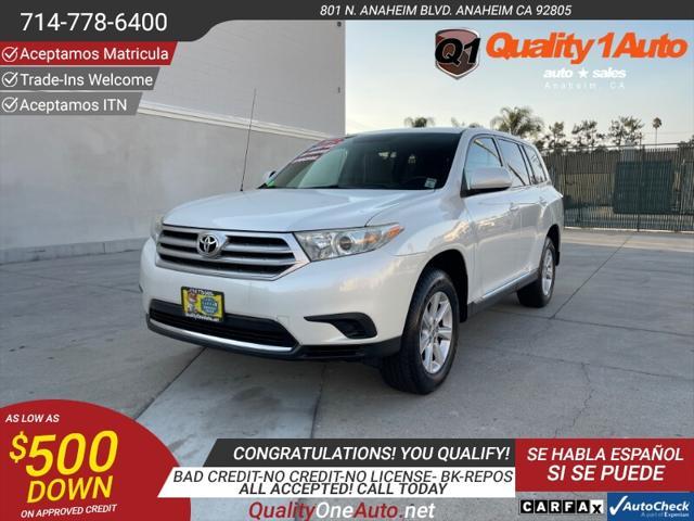 used 2012 Toyota Highlander car, priced at $11,588