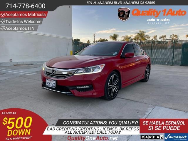 used 2017 Honda Accord car, priced at $14,588