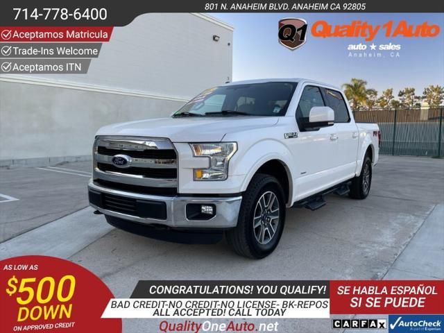 used 2015 Ford F-150 car, priced at $21,588