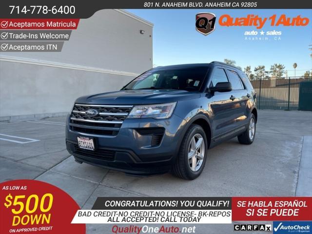 used 2018 Ford Explorer car, priced at $13,988