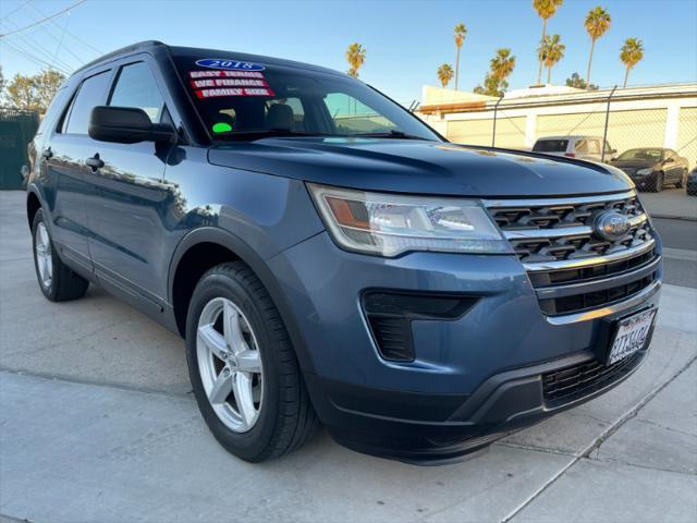 used 2018 Ford Explorer car, priced at $13,988