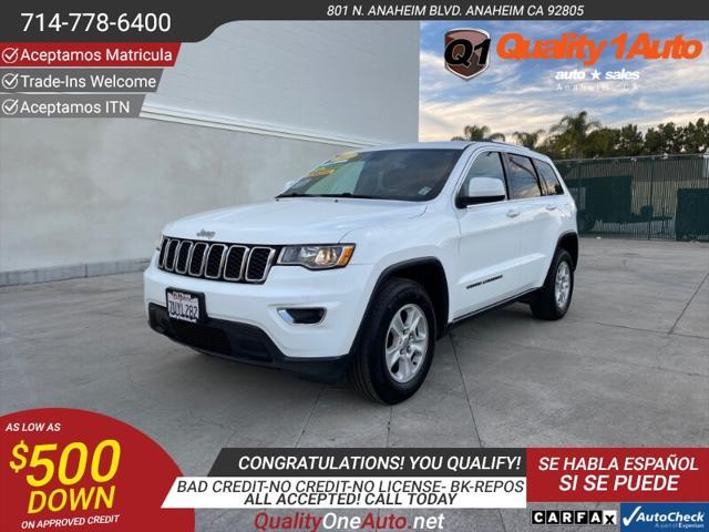 used 2017 Jeep Grand Cherokee car, priced at $14,387