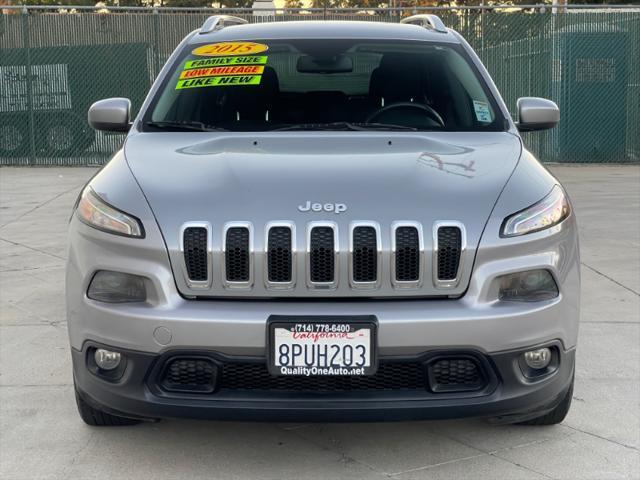 used 2015 Jeep Cherokee car, priced at $13,587