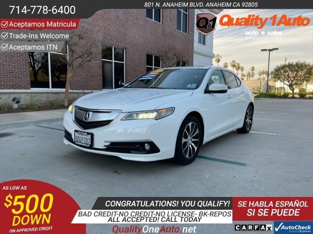 used 2015 Acura TLX car, priced at $11,988