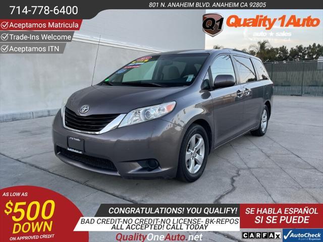 used 2014 Toyota Sienna car, priced at $14,987