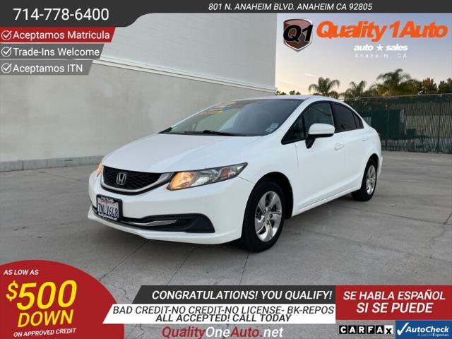 used 2015 Honda Civic car, priced at $12,587