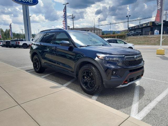 used 2022 Ford Explorer car, priced at $34,996