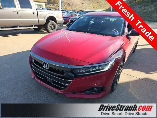 used 2021 Honda Accord car, priced at $24,493