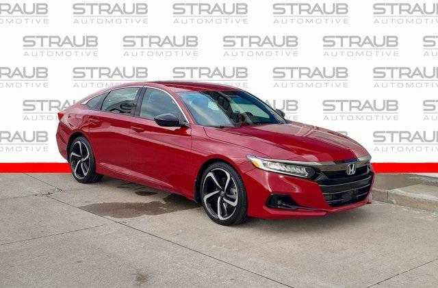 used 2021 Honda Accord car, priced at $24,493