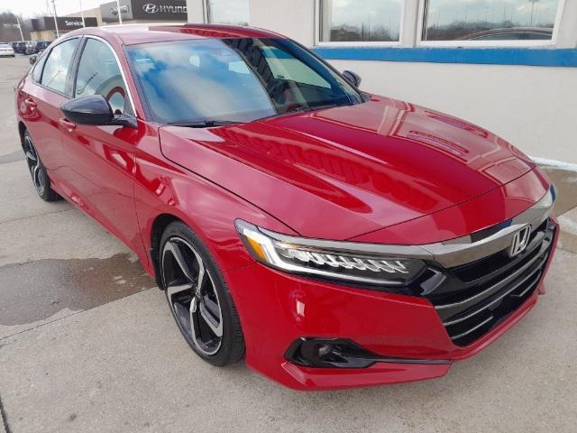 used 2021 Honda Accord car, priced at $24,493