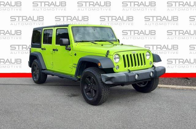 used 2016 Jeep Wrangler Unlimited car, priced at $22,882