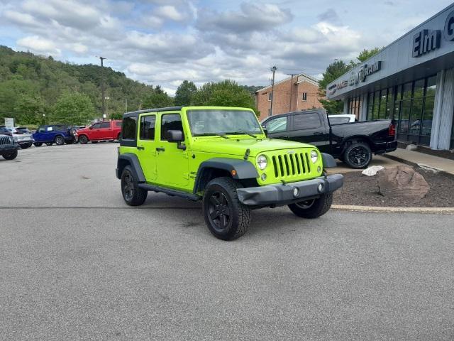 used 2016 Jeep Wrangler Unlimited car, priced at $22,882