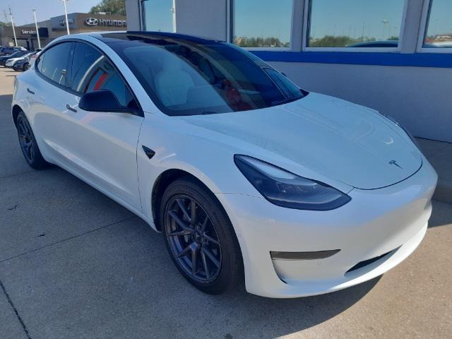 used 2022 Tesla Model 3 car, priced at $27,865