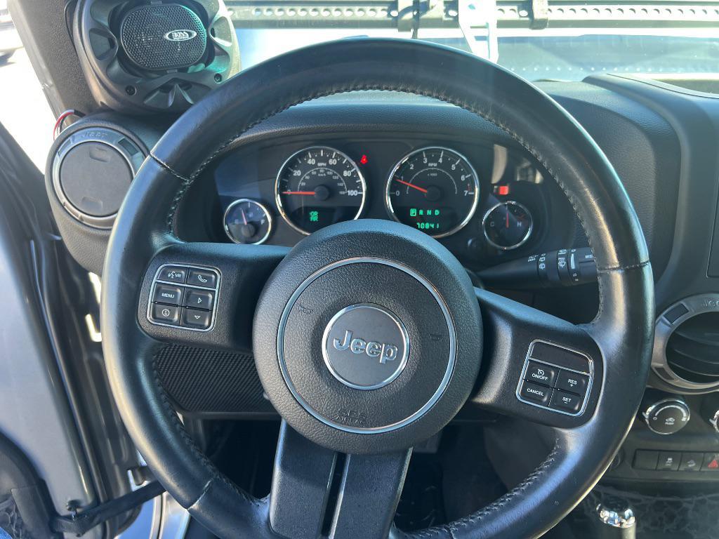 used 2014 Jeep Wrangler Unlimited car, priced at $19,205