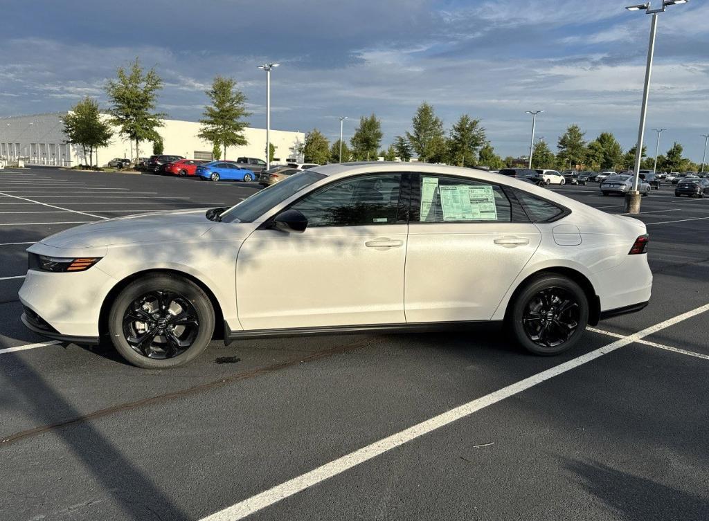 new 2025 Honda Accord car, priced at $30,750