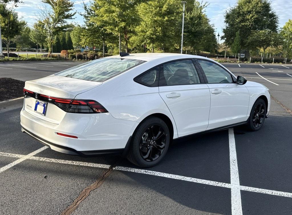 new 2025 Honda Accord car, priced at $30,750
