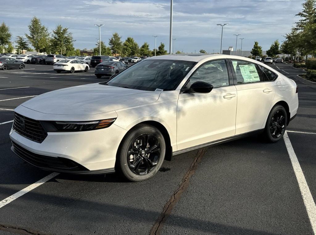 new 2025 Honda Accord car, priced at $30,750