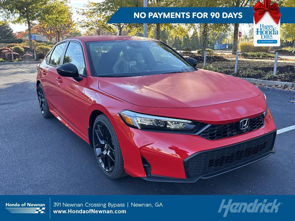 new 2026 Honda Civic car, priced at $26,678