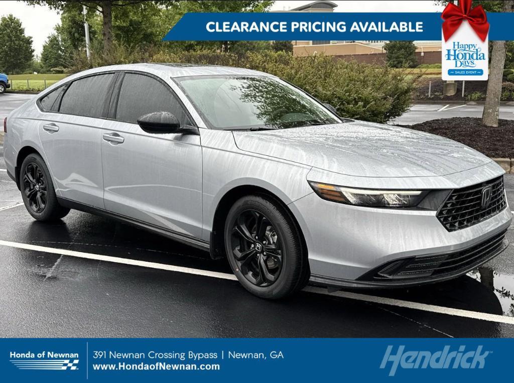 new 2025 Honda Accord car, priced at $30,315