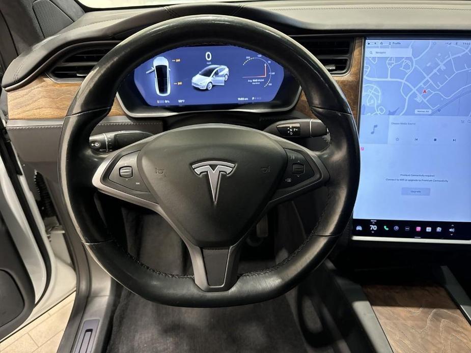 used 2020 Tesla Model X car, priced at $45,995