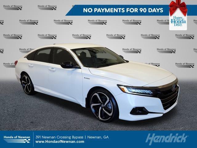 used 2022 Honda Accord Hybrid car, priced at $27,975