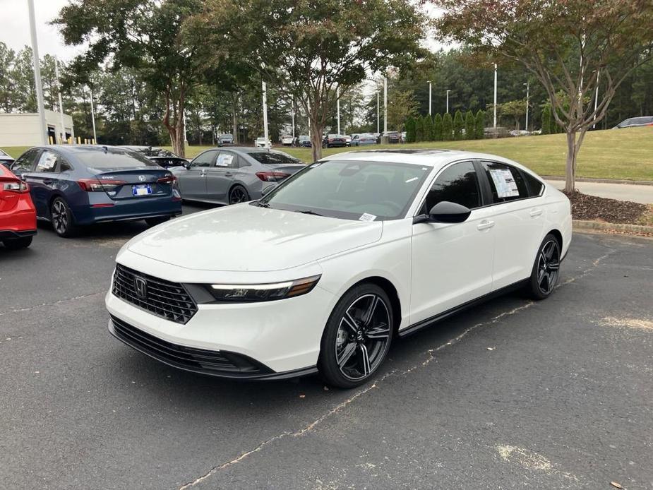 new 2025 Honda Accord Hybrid car, priced at $35,205