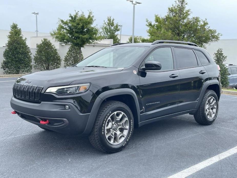 used 2022 Jeep Cherokee car, priced at $26,378