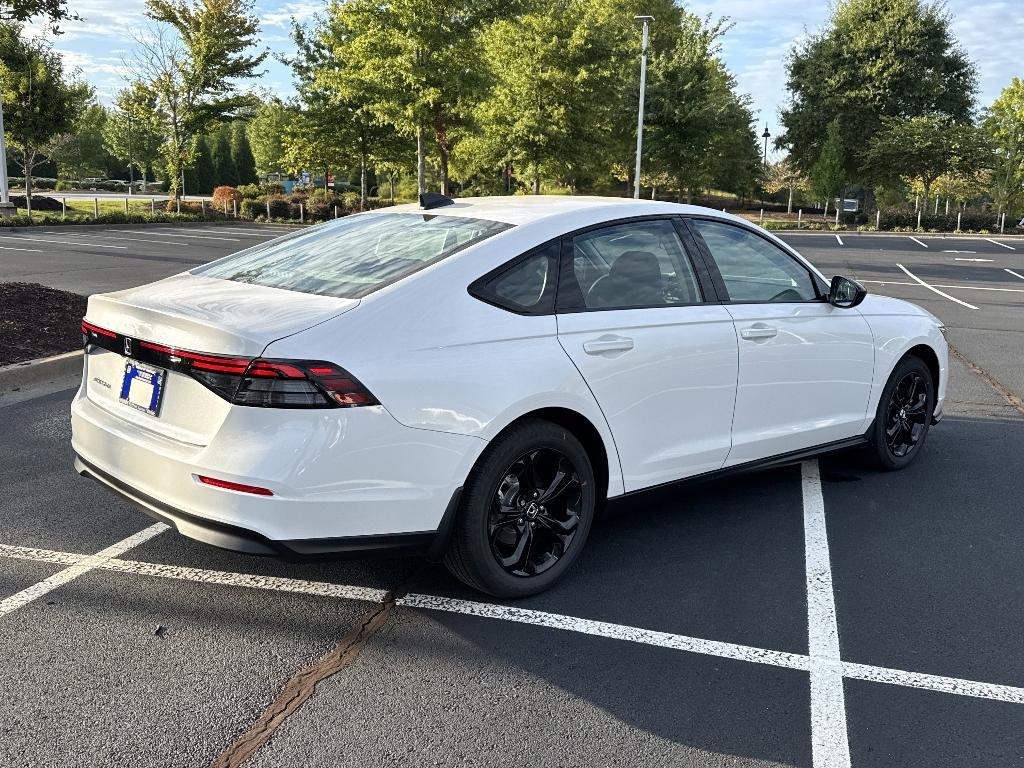 new 2025 Honda Accord car, priced at $30,750