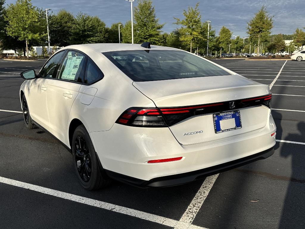 new 2025 Honda Accord car, priced at $30,750