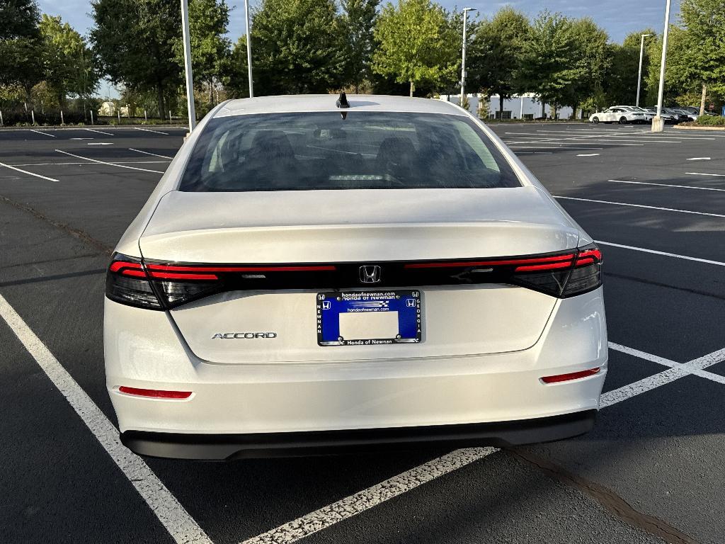new 2025 Honda Accord car, priced at $30,750