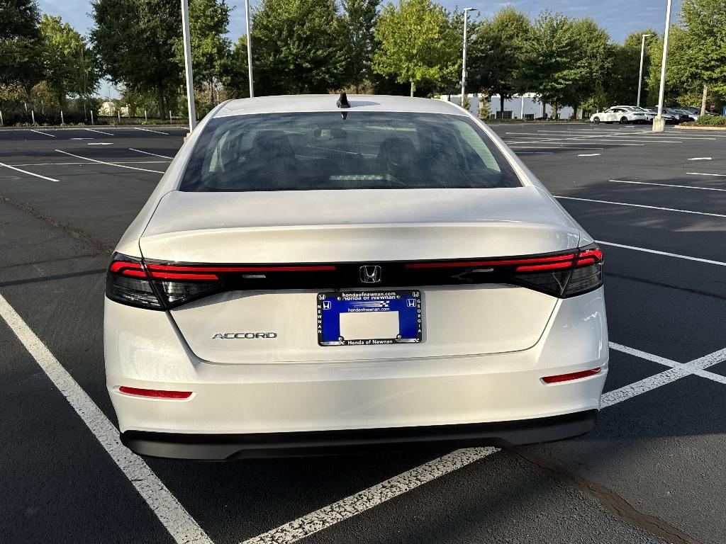 new 2025 Honda Accord car, priced at $31,046