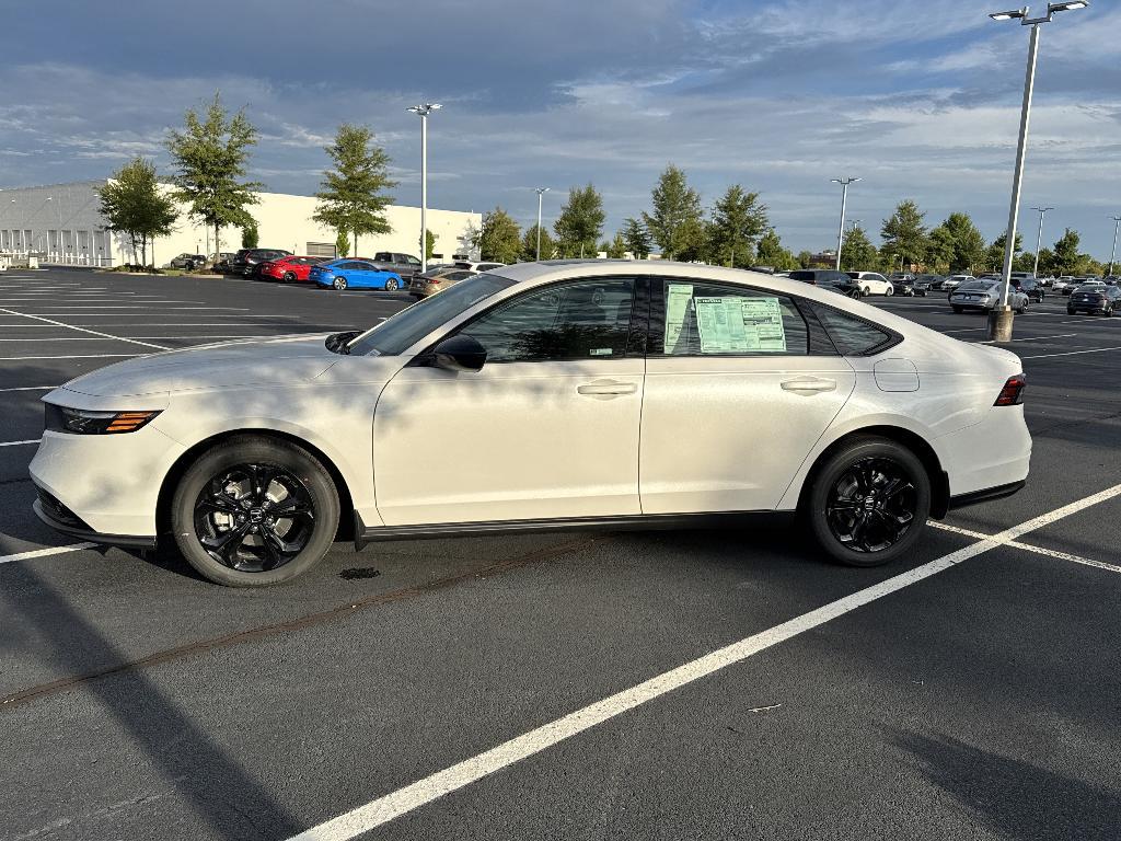 new 2025 Honda Accord car, priced at $30,750