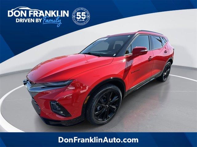 used 2022 Chevrolet Blazer car, priced at $33,860