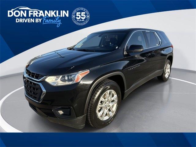 used 2021 Chevrolet Traverse car, priced at $19,788