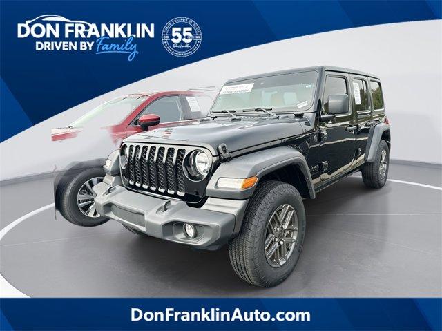 used 2024 Jeep Wrangler car, priced at $42,800