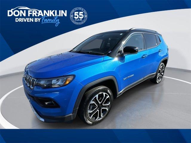 used 2022 Jeep Compass car, priced at $24,865