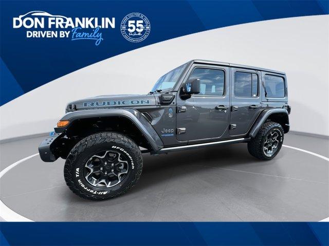 used 2022 Jeep Wrangler Unlimited 4xe car, priced at $34,998