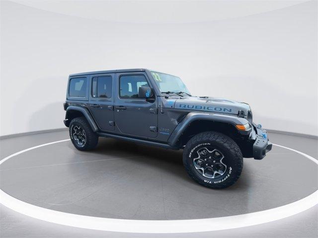 used 2022 Jeep Wrangler Unlimited 4xe car, priced at $34,998