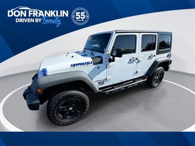 used 2017 Jeep Wrangler Unlimited car, priced at $21,729