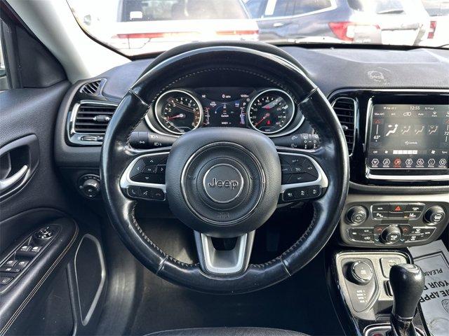 used 2021 Jeep Compass car, priced at $17,500