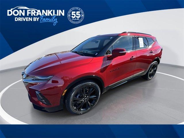 used 2022 Chevrolet Blazer car, priced at $32,885