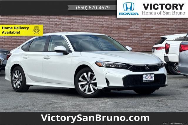 new 2025 Honda Civic car, priced at $25,855