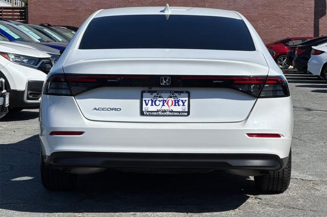 used 2023 Honda Accord car, priced at $25,877