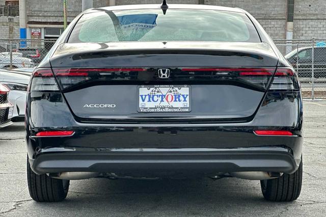 new 2025 Honda Accord car, priced at $29,390