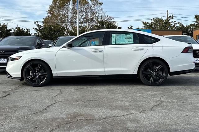 new 2025 Honda Accord Hybrid car, priced at $36,980